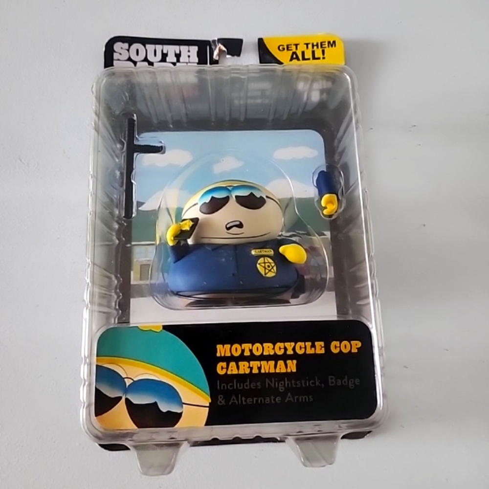 South Park Motorcycle Cop Cartman Figure
